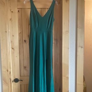 Size small green formal dress